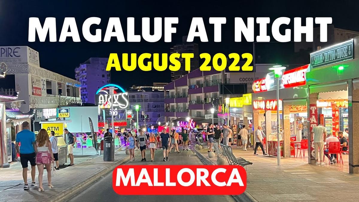 'Video thumbnail for The Two Sides to Magaluf Nightlife, Majorca (Mallorca), August 2022'
