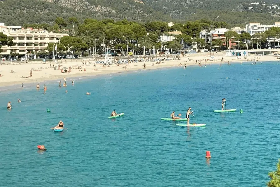 Es Cargador beach Palmanova Mallorca