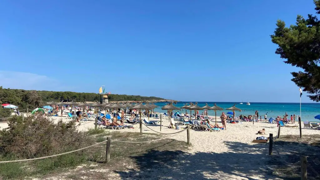 Sa Coma beach, Mallorca