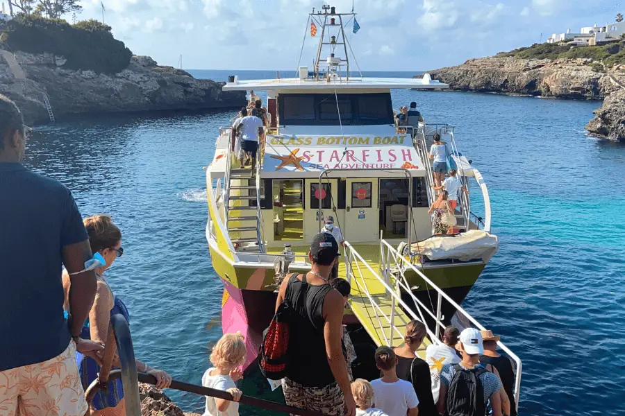 Starfish excursion cala dor mallorca
