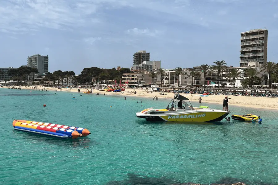 Watersports Magaluf Beach Mallorca