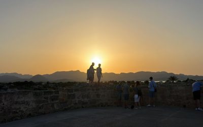 Alcudia Old Town at Night