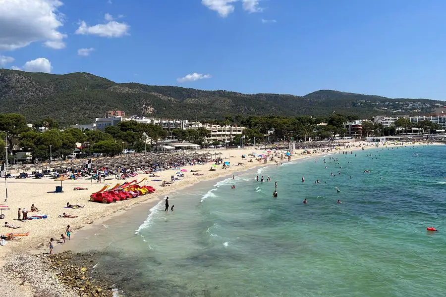 Palmanova beach Mallorca
