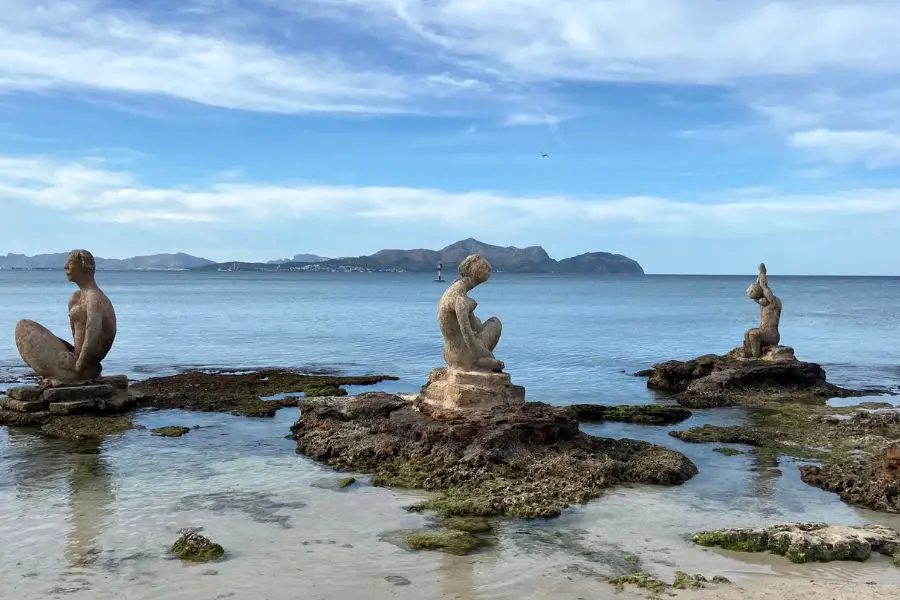 The mermaids at Can Picafort