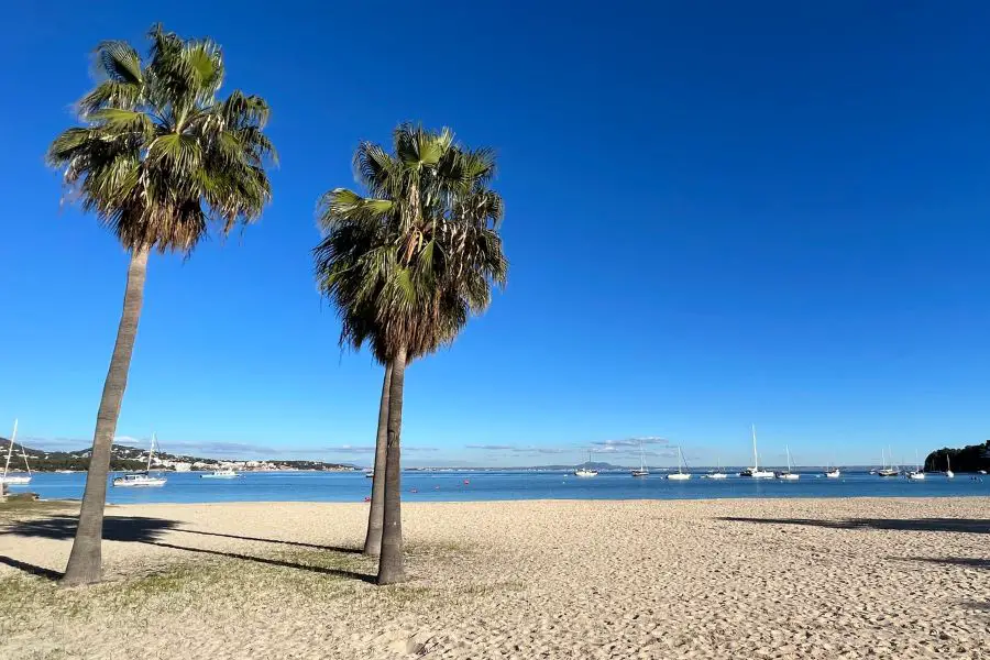 palmanova in winter, mallorca