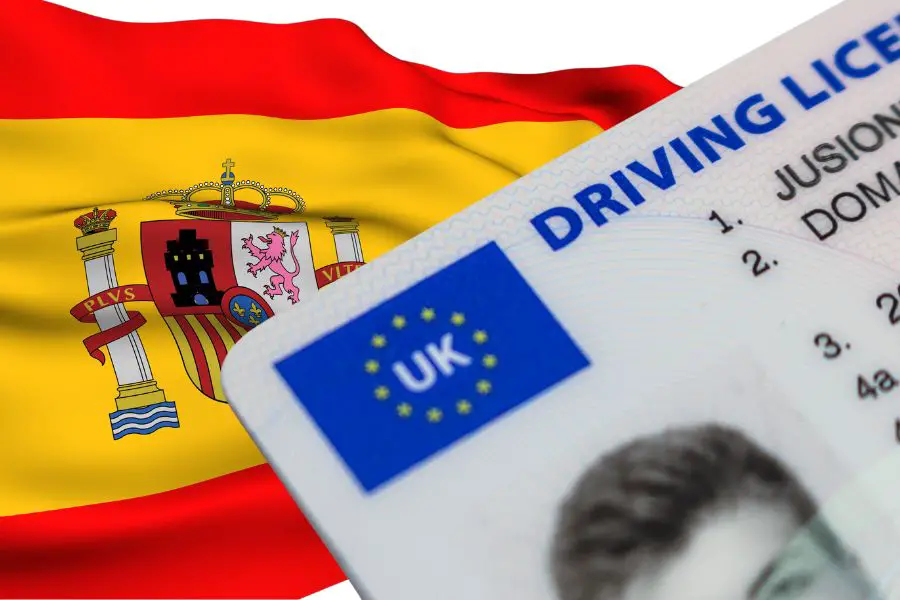 How to exchange a UK driving license in Spain in 2023