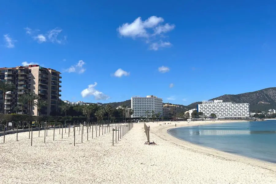 Palmanova Mallorca in April