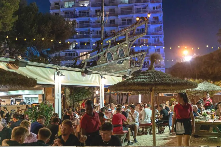 Blackbeards Beach Bar & Grill, Magaluf
