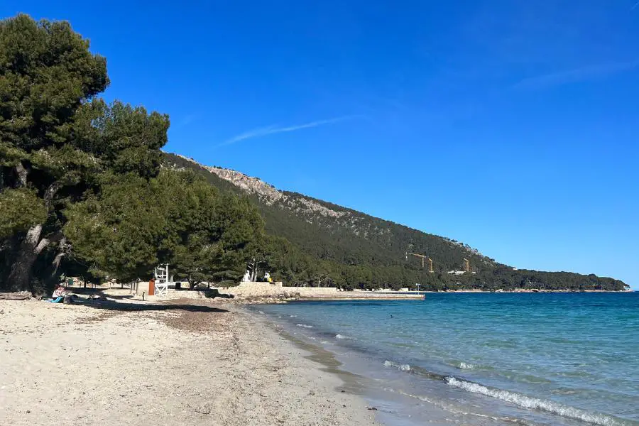 Playa Formentor beach Mallorca