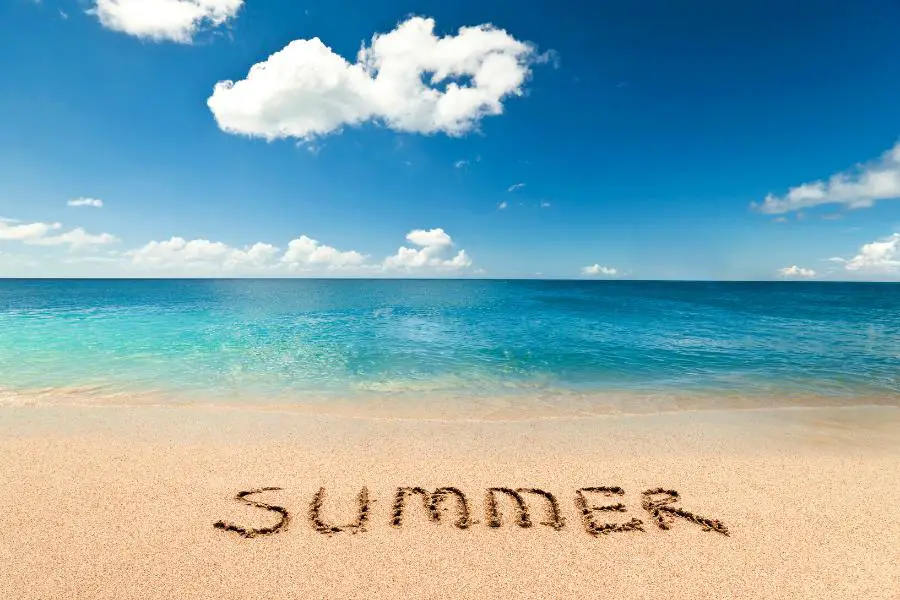 Summer weather in Mallorca