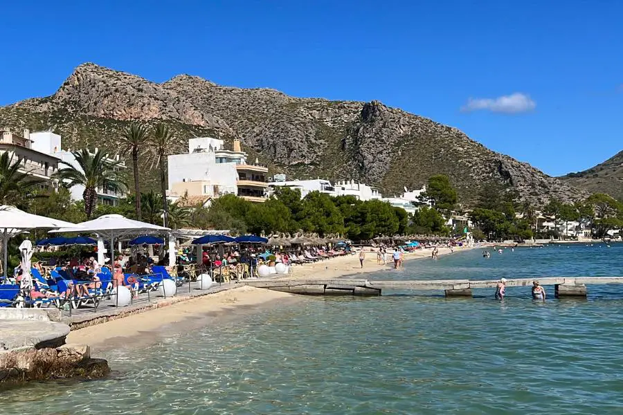 Puerto Pollensa Mallorca in October
