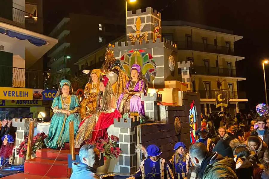 Three kings parades palma mallorca