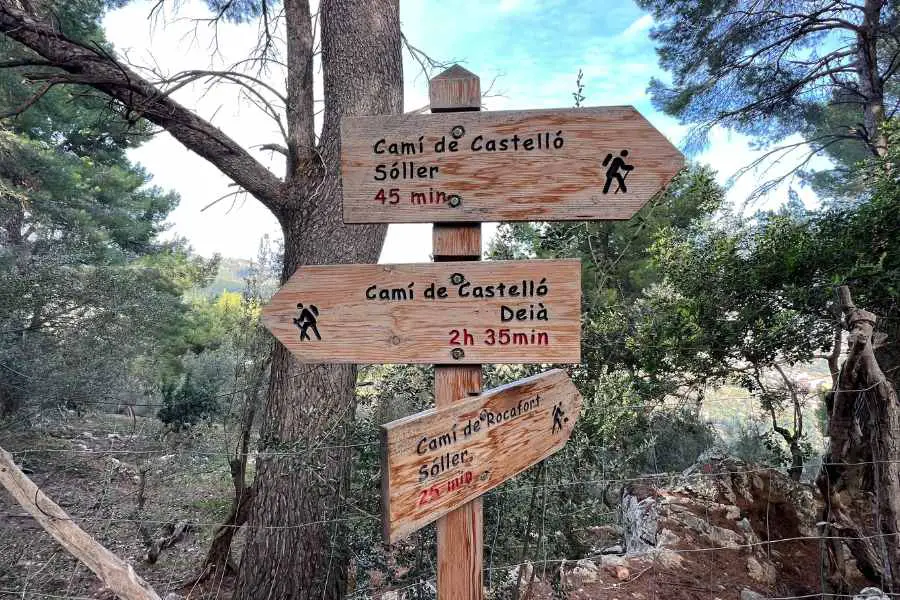 hiking in soller